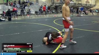 72 lbs Finals (2 Team) - Gavin Brent, SAW vs Chase Jacobs, Ares