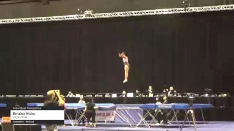 Emalea Hicks - Individual Trampoline, Legacy Elite - 2021 USA Gymnastics Championships