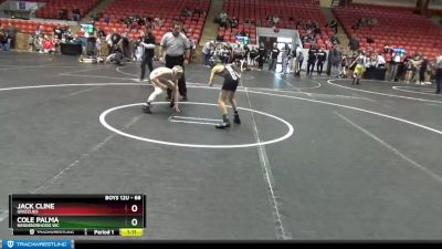 68 lbs Round 3 - Jack Cline, Grizzlies vs Cole Palma, Neighborhood WC