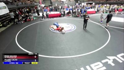 175 lbs Cons. Round 4 - Ryan Galvan, 951 Wrestling Club vs Iyland Calvo, California