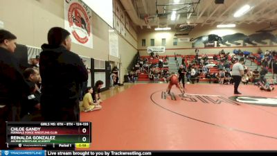 124-135 lbs 1st Place Match - Reinalda Gonzalez, Ascend Wrestling Academy vs Chloe Gandy, Ferndale Force Wrestling Club