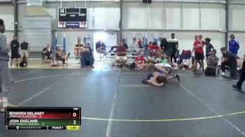 130 lbs Round 4 (6 Team) - Bowden Delaney, American Gladiators vs Josh England, Elite Athletic Club W.E.