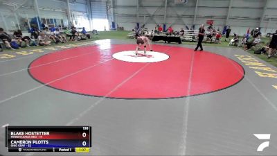 138 lbs Quarters & 1st Wb (16 Team) - Blake Hostetter, Pennsylvania Red vs Cameron Plotts, Ohio Gray