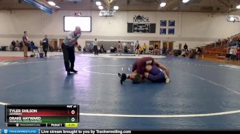 157 lbs 1st Place Match - Tyler Shilson, Augsburg vs Drake Hayward, Minnesota State Mankato