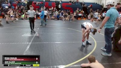 95 lbs Round 4 - Ryan Osolin, Chapin Youth Wrestling Club vs Sam Slack, Eastside Youth Wrestling