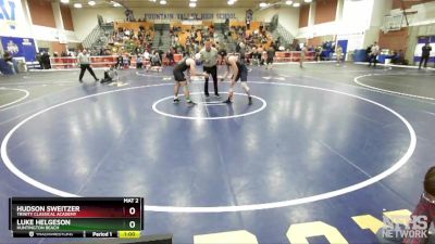 170 lbs Cons. Round 4 - Hudson Sweitzer, Trinity Classical Academy vs Luke Helgeson, Huntington Beach