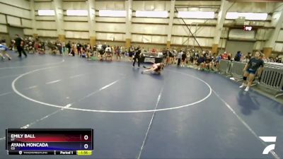 112 lbs Cons. Round 4 - Emily Ball, UT vs Ayana Moncada, CO