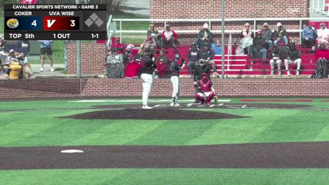 Replay: Coker vs UVA Wise | Mar 17 @ 1 PM