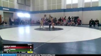 125 lbs Round 1 (4 Team) - Angelo Vargo, Penn vs Caden Carrol, Hobart