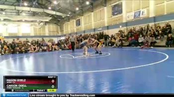 95 lbs Placement (4 Team) - Carson Odell, Perry Meridian vs Mason Goelz, Avon