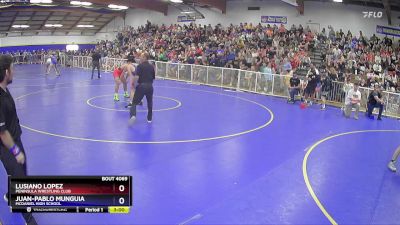 215 lbs Champ. Round 2 - Lusiano Lopez, Peninsula Wrestling Club vs Juan-Pablo Munguia, McDaniel High School