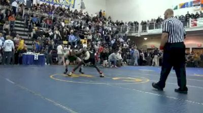 120 lbs quarter-finals Godwin Nyama Brashear vs. Willie Bohince Penn Trafford