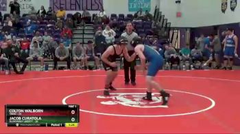 160 lbs Round 3 (6 Team) - Jacob Curatola, Olentangy Liberty vs Colton Walborn, Triad