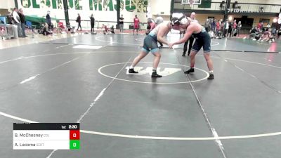 285 lbs Round Of 16 - Billy McChesney, Columbia vs Aiden Lacoma, SERTC-VT