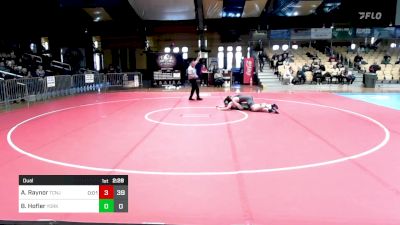 197 lbs Dual - Austin Raynor, TCNJ vs Brock Hofler, York College