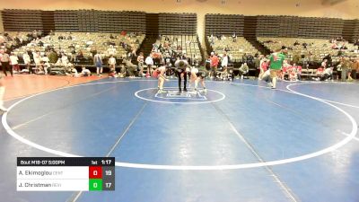 116 lbs Rr Rnd 7 - Alex Ekimoglou, Centurion Wrestling vs Jd Christman, Revival Green