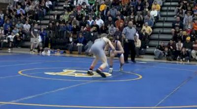 126 lbs finals Jimmy Gulibon Derry vs. Max Hvolbek Blair Academy