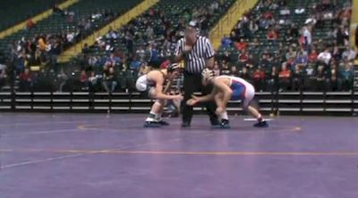 106 lbs finals Matt Kolodzik Miami Vally vs. Jarred Ganger Troy Christian