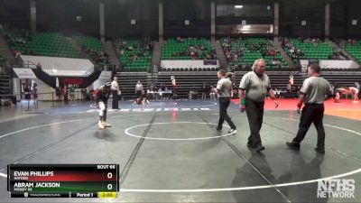 138 lbs Quarterfinal - Abram Jackson, Moody Hs vs Evan Phillips, Hayden