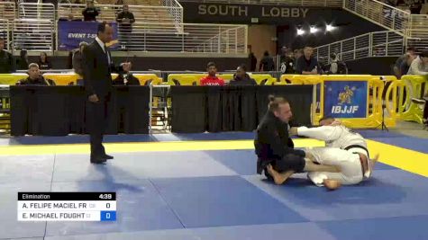 ANDRÉ FELIPE MACIEL FREIRE vs ERIC MICHAEL FOUGHT 2024 Pan Jiu Jitsu IBJJF Championship