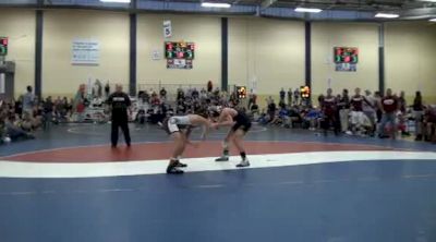 126 lbs match Dakota Trom Apple Valley vs. Rossi Bruno Brandon