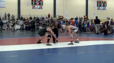 132 lbs match Dayton Racer Apple Valley vs. Kevin Norstrem Brandon