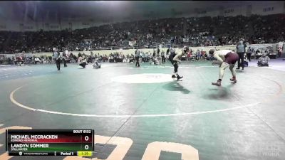 6A-165 lbs Semifinal - Michael McCracken, Edmond Memorial vs Landyn Sommer, Stillwater