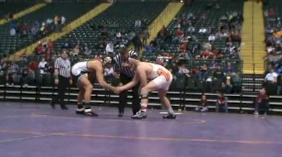 182 lbs finals BJ Toal Troy Chistian vs. Matt Lybarger Mount Vernon