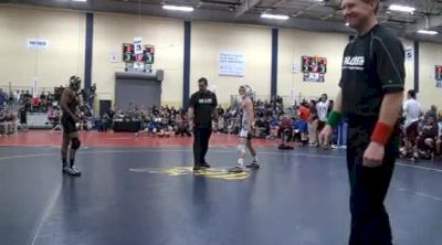 132 lbs match Edgar Bright St Edward vs. Kevin Norstrem Brandon