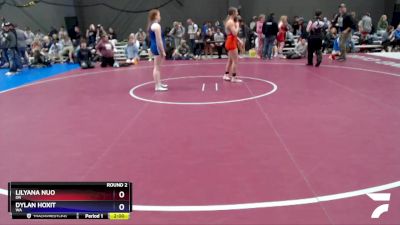 155 lbs Round 2 - Lilyana Nuo, OR vs Dylan Hoxit, WA