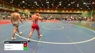 165 lbs Round Of 32 - Nick South, Indiana vs Miles Hoey, Michigan State