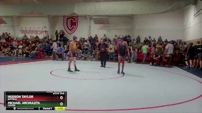 106 lbs Cons. Round 3 - Hudson Taylor, Bayfield vs Michael Archuleta, Center