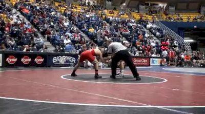 141 lbs quarter-finals Mike Nevinger Cornell vs. Nick Nelson Virginia