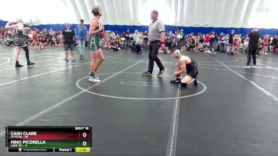 140 lbs Round 5 (8 Team) - Cash Clark, CP Elite vs Nino Picorella, Lake WC