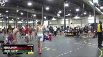 115 lbs Round 5 (6 Team) - Kooper Waugh, Team Iowa Blue vs Landen McDowell, Untouchables White