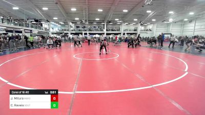 100 lbs Consi Of 16 #2 - Julian Mitura, Mayo Quanchi WC vs Conor Raveis, Southside WC