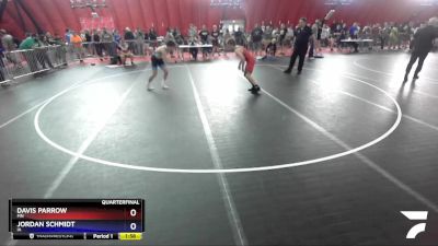 132 lbs Quarterfinal - Davis Parrow, MN vs Jordan Schmidt, IA