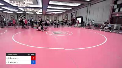 170 lbs Quarterfinal - James DeLuise, Pa vs Bodie Morgan, Pa