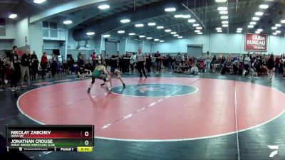 82 lbs Quarterfinal - Jonathan Crouse, Great Bridge Wrestling Club vs Nikolay Zabchev, Nova WC