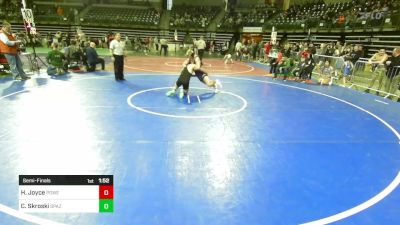 160 lbs Semifinal - Hayden Joyce, Power Half Wrestling Academy vs Cory Skroski, Spazz Wrestling