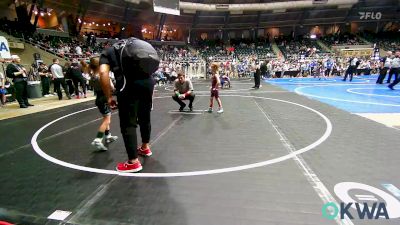 47 lbs Consi Of 4 - Kimber Bryson, Perkins vs Isabella Levescy, Tuttle Wrestling