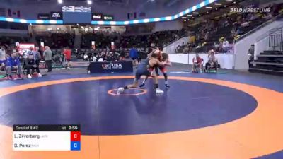 74 kg Consolation - Luke Zilverberg, Jackrabbit Wrestling Club vs Quentin Perez, Navy-Marine Corps Mat Club