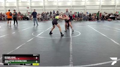 110 lbs Round 2 (4 Team) - Ryder King, The Wrestling Mill vs Sebastian Schmeltzer, Forge