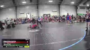 78 lbs Round 4 (6 Team) - Tim Little, Steel Valley Renegades vs Sebastian Matos, Steel Valley Psychos