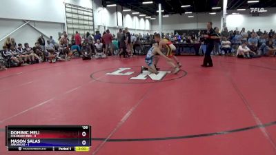 136 lbs Round 2 (8 Team) - Dominic Meli, Colorado Red vs Mason Salas, Arkansas