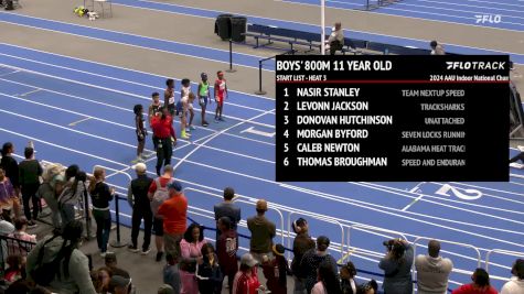 Youth Boys' 800m, Finals 3 - Age 11