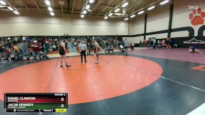 190B Round 3 - Daniel Clawson, Riverton vs Jacob Kennedy, Natrona County