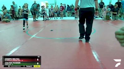 56 lbs Round 2 (8 Team) - Nasir White, U2 Upstate Uprising Red vs Luca Pepe, Force WC