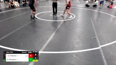 197 lbs Cons. Round 2 - Sam Pereira, Simon Fraser (B.C.) vs Eli Hinojosa, Chadron State