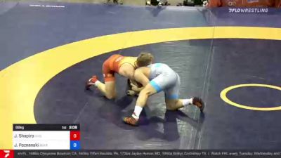 86 kg Final - Joel Shapiro, Cyclone RTC C-RTC vs John Poznanski, Scarlet Knights Wrestling Club